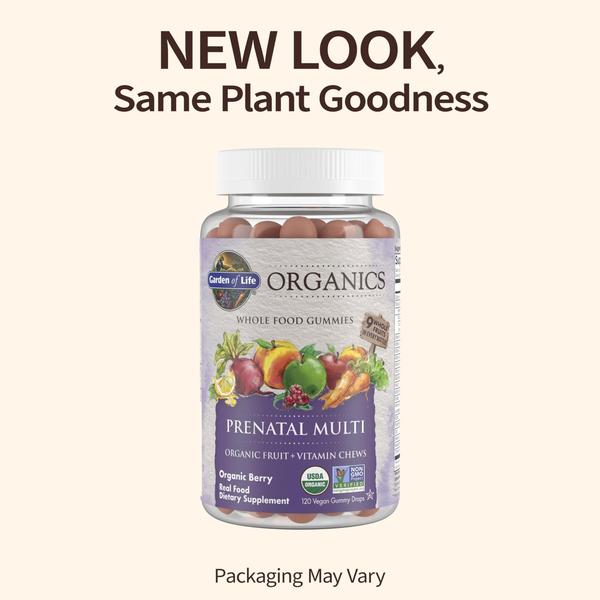 Jardim da Vida Orgânicos Gummy Vitaminas Não Transgênicos, Vegan, Multicolorido, Berry, 120 Conde (Pacote de 1) - Garden of Life Imagem de Jardim da Vida Orgânicos Gummy Vitaminas Não Transgênicos, Vegan, Multicolorido, Berry, 120 Conde (Pacote de 1)