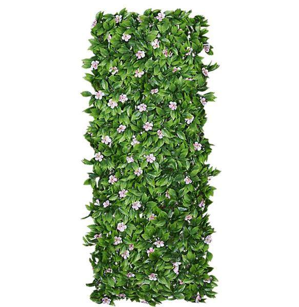 Imagem de Jardim Vertical Artificial Extensível com Flores 100x200cm Just Home Collection