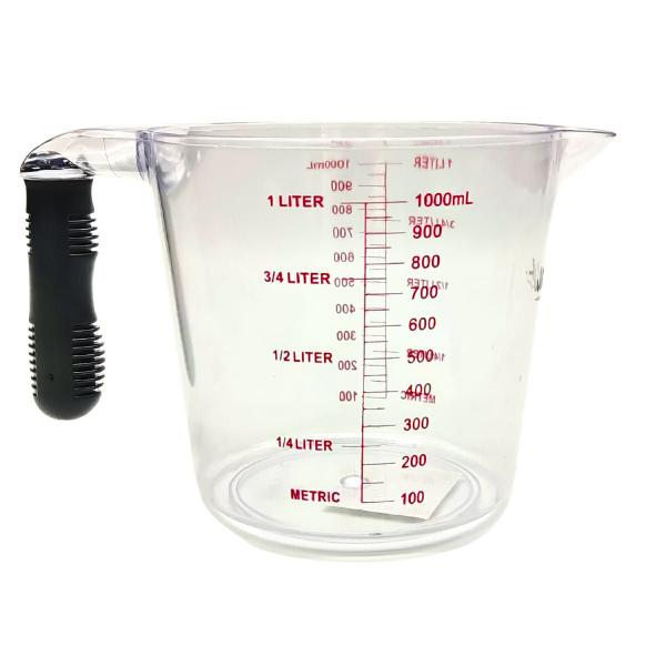 Jarra 1000 Ml Com Medidor e Cabo Plástica Transparente Weck Imagem de Jarra 1000 Ml Com Medidor e Cabo Plástica Transparente Weck