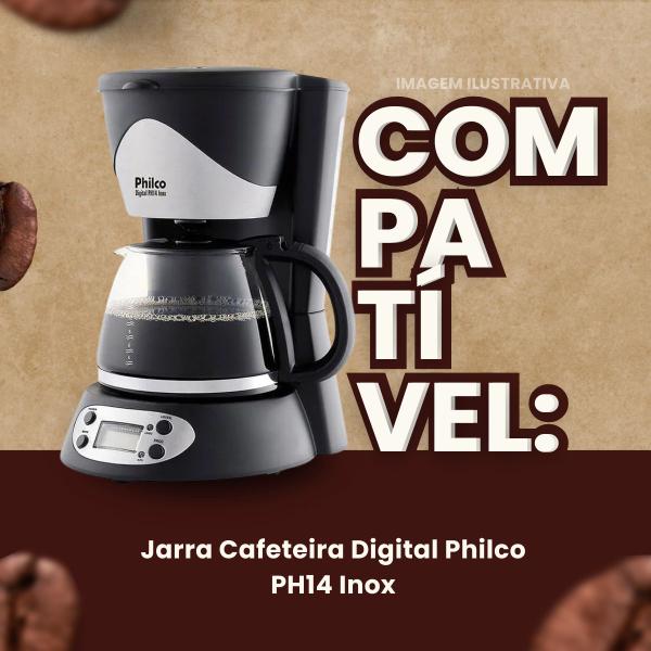 Imagem de Jarra Cafeteira Ph14 Philco Preta - Jarras são Pedro