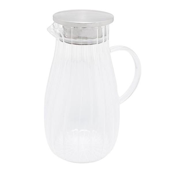 Jarra Clasic em Vidro Borossilicato com Tampa 1,75L - Wolff Imagem de Jarra Clasic em Vidro Borossilicato com Tampa 1,75L - Wolff