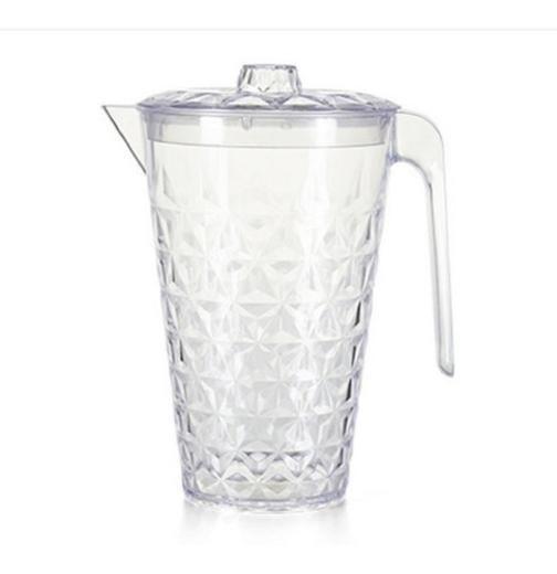 Jarra Cristal Com Tampa 2L Poliestireno Plasvale Bpa Free Imagem de Jarra Cristal Com Tampa 2L Poliestireno Plasvale Bpa Free
