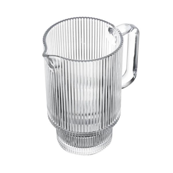 Jarra De Água Suco Em Cristal De Chumbo 900Ml Lines De Mesa - Wolff Imagem de Jarra De Água Suco Em Cristal De Chumbo 900Ml Lines De Mesa