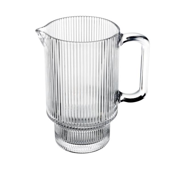 Jarra De Água Suco Em Cristal De Chumbo 900Ml Lines De Mesa - Wolff Imagem de Jarra De Água Suco Em Cristal De Chumbo 900Ml Lines De Mesa