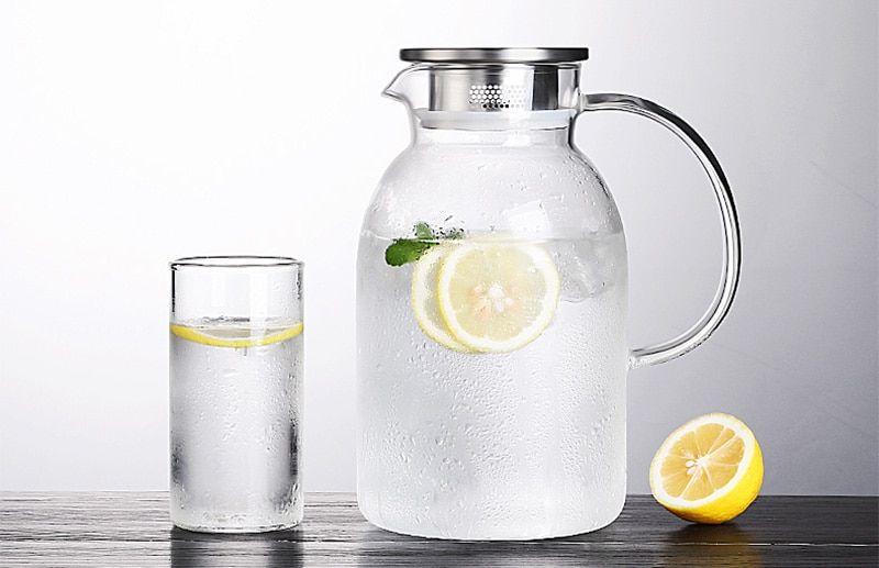 Imagem de Jarra de água Wokex Glass 1800mL resistente ao calor para chá