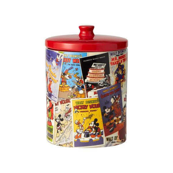 Imagem de Jarra de biscoitos Enesco Disney Ceramics Mickey Mouse Collage