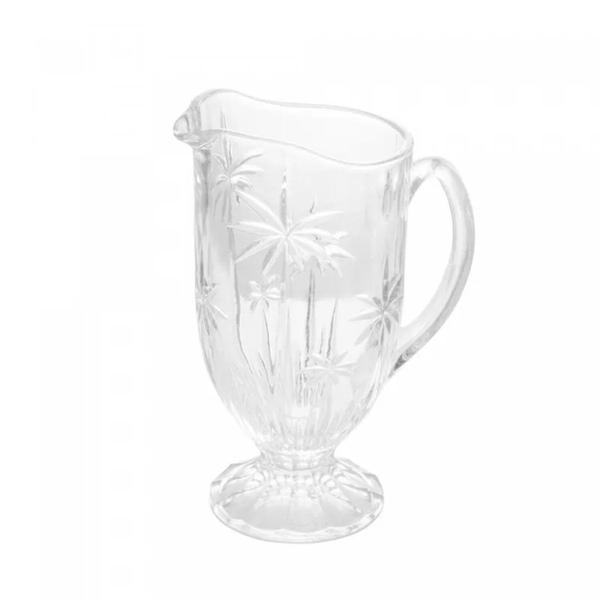 Imagem de Jarra de Cristal Palm Tree 1,5L - Wolff - 24,5cm x 13cm x 18cm