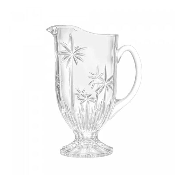 Jarra de Cristal Palm Tree 1,5L - Wolff Imagem de Jarra de Cristal Palm Tree 1,5L - Wolff