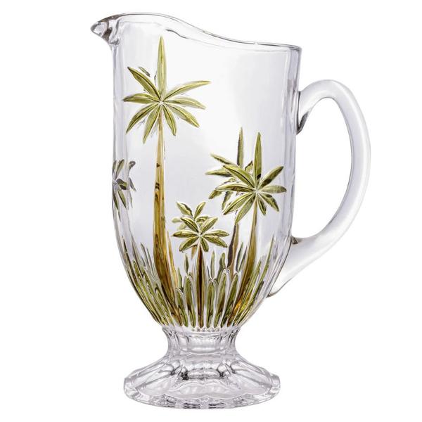 Imagem de Jarra de Cristal Palm Tree Handpaint 1,5L - Wolff