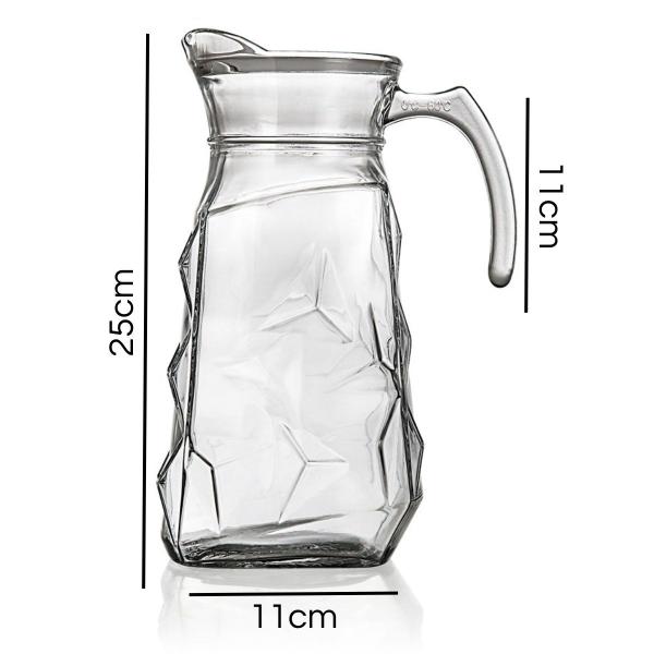 Jarra De Vidro 1,8 Litros Com Tampa Para Suco Água Drinks - Clink Imagem de Jarra De Vidro 1,8 Litros Com Tampa Para Suco Água Drinks