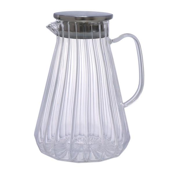 Jarra De Vidro Borossilicato Lotus 1,7 L Hauskraft - Haüskraft Imagem de Jarra De Vidro Borossilicato Lotus 1,7 L Hauskraft