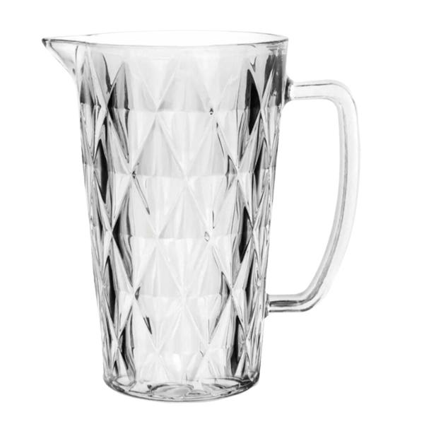 Jarra De Vidro Diamond 1l Para Água Suco Drinks Diamante Nf - Original Imagem de Jarra De Vidro Diamond 1l Para Água Suco Drinks Diamante Nf