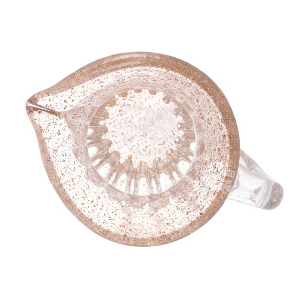 Jarra De Vidro Italy Transparente E Dourado 800Ml Wolff Imagem de Jarra De Vidro Italy Transparente E Dourado 800Ml Wolff