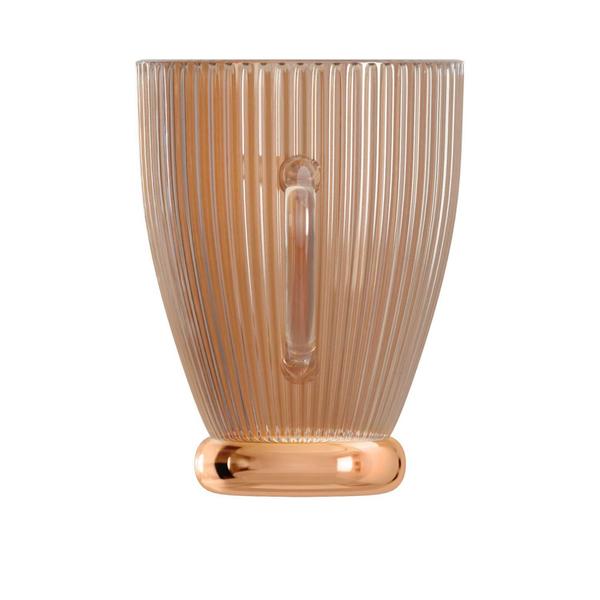 Jarra de Vidro Lines Âmbar 1,3L - Wolff Imagem de Jarra de Vidro Lines Âmbar 1,3L - Wolff