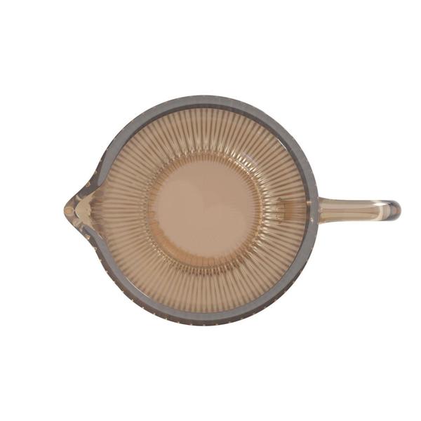 Jarra de Vidro Lines Âmbar 1,3L - Wolff Imagem de Jarra de Vidro Lines Âmbar 1,3L - Wolff