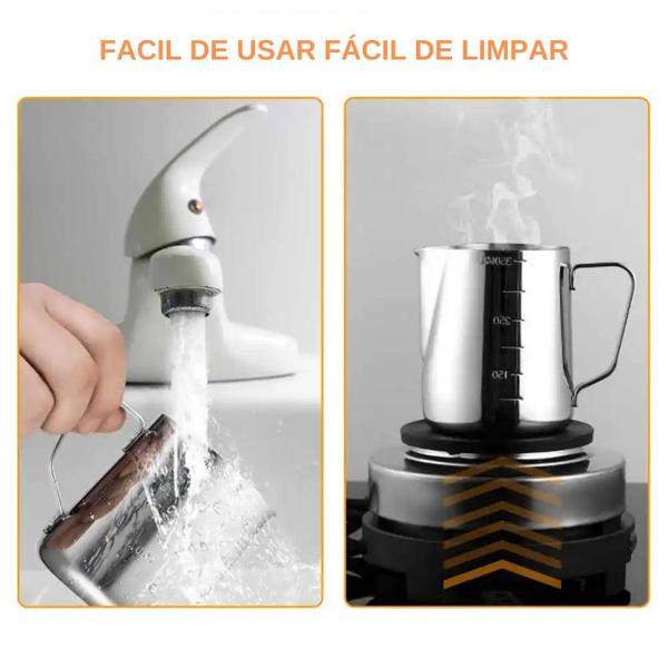 Imagem de Jarra Inox Barista Pitcher Cremeira 350 ml Latte Art Premium