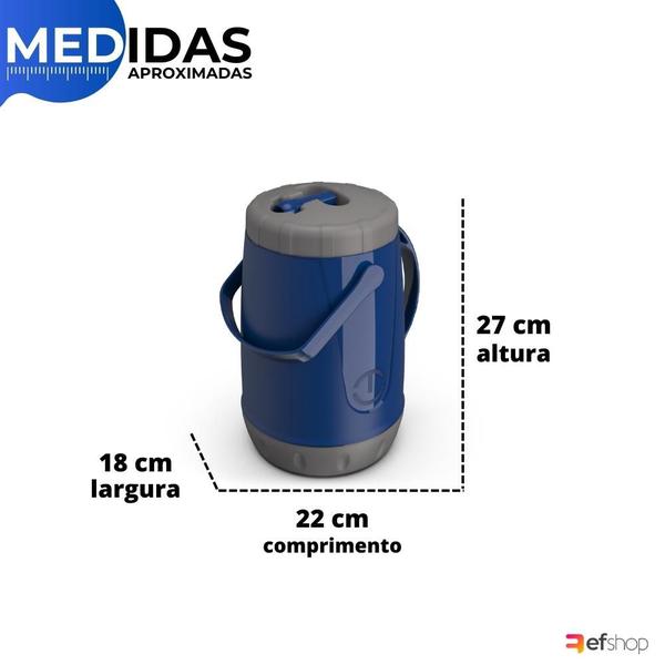 Imagem de Jarra Pavia Garrafa Térmica 2,5L p/ Café Chá Água Tererê Suco