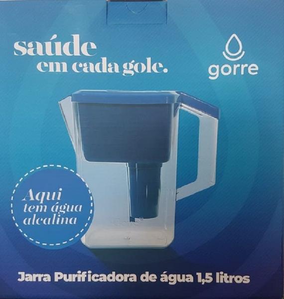 Imagem de Jarra Purificador Água Alcalina Branco - Gorre