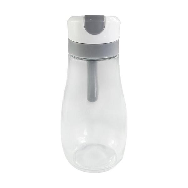 Imagem de Jarra Super Moderna De Vidro 900Ml Cor Branco Com Cinza