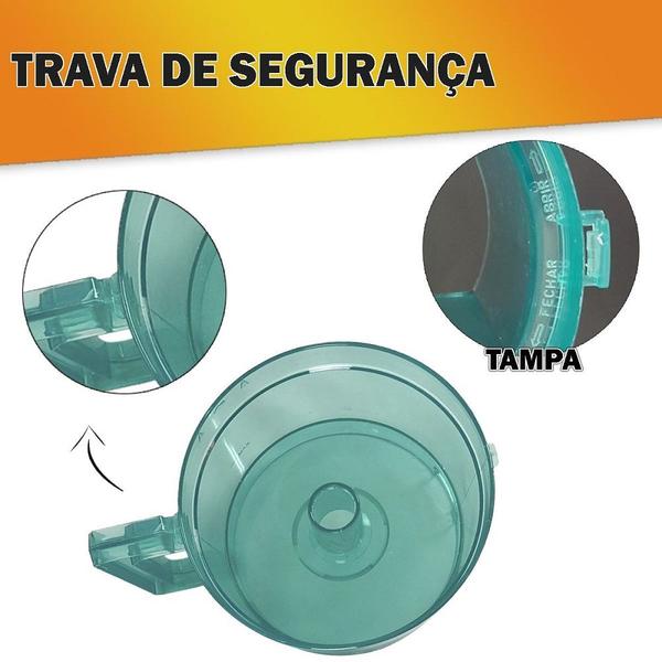 Imagem de Jarra Tampa Processador Multiprocessador Walita Master Plus Super Ri3142  Ri3148 RI3155