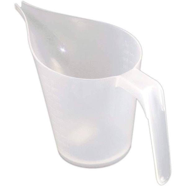 Imagem de Jarro de funil HEITIGN Plastic 1000mL transparente com ponta de boca