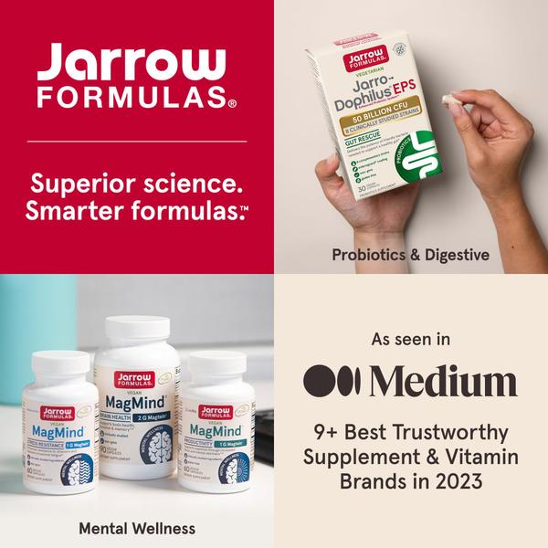 Imagem de Jarrow Fórmulas PS 100-120 Softgels - 100 mg Phosphatidylserine (PS) - Suporta a Saúde Cerebral - Sem Soja - Até 120 Porções