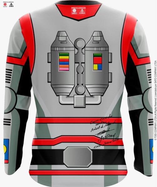 Imagem de Jaspion coleção metaltex camisa rash guard manga longa   / entrega imediato 