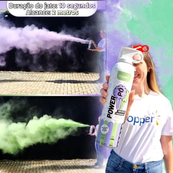 Imagem de Jato Em Pó Chá Revelação Power Revelação Menino Menina Cores