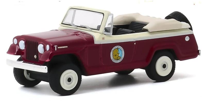 Imagem de Jeep 1967 Jeepster Filme Ace Ventura 2 Greenlight 1/64