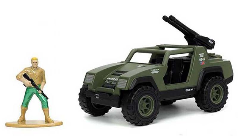 Imagem de Jeep Gi Joe V.A.M.P Com figura Duke Jada 1/32