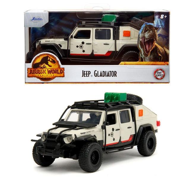 Imagem de Jeep Gladiator Jurassic World Dominion - Hollywood Rides - 1/32 - Jada