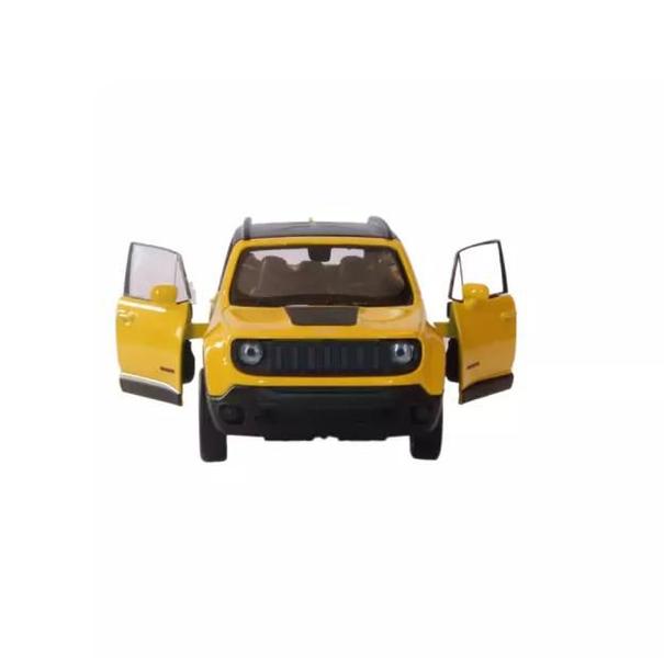 Imagem de Jeep Renegade Trailhawk c/  Fricção 1:32 Amarelo