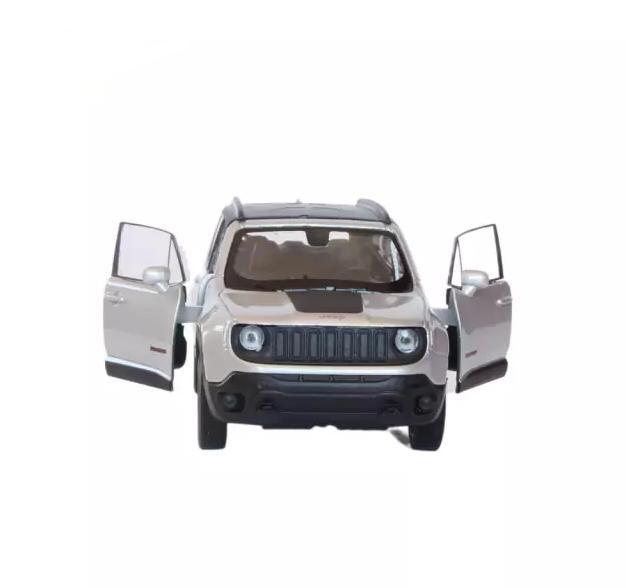 Imagem de Jeep Renegade Trailhawk c/  Fricção 1:32 Prata