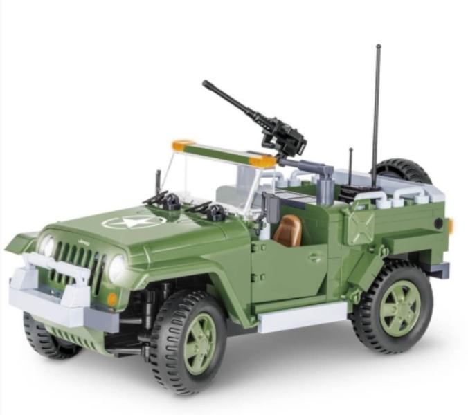 Jeep Wrangler Blocos para Montar 250 peças Cobi Imagem de Jeep Wrangler Blocos para Montar 250 peças Cobi