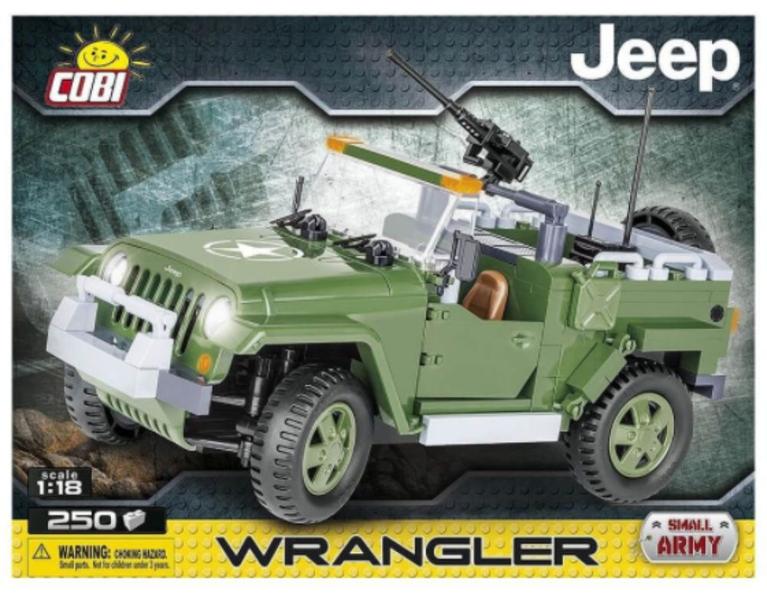 Jeep Wrangler Blocos para Montar 250 peças Cobi Imagem de Jeep Wrangler Blocos para Montar 250 peças Cobi