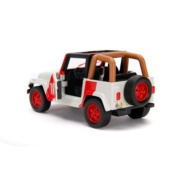 Imagem de Jeep Wrangler Jurassic Park - Jurassic World - Hollywood Rides - 1/32 - Jada