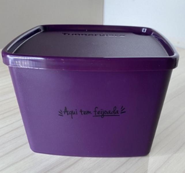 Imagem de Jeitoso 800ml Aqui tem Feijoada Roxo Tupperware