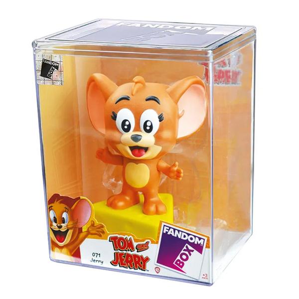 Imagem de Jerry - Tom E Jerry - Fandom Box Personagem Colecionavel Articulado 10cm Miniatura Decorativo - Lider Brinquedos