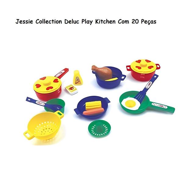 Imagem de Jessie Collection 20 Peças Deluxe Play Kitchen 602 - Pica Pau