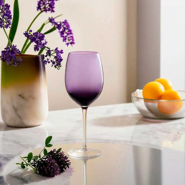 Imagem de Jg.2 Taças p/Vinho em Vidro Opus Violeta 480ml Home &amp Co