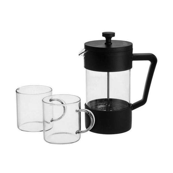 Imagem de Jg cafeteira french press e canecas arom