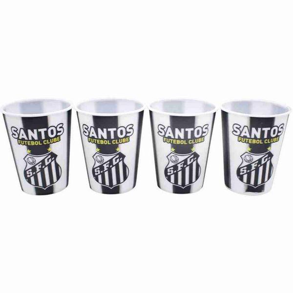 Imagem de Jg. Com 4 Copos 3D 400ml - Santos