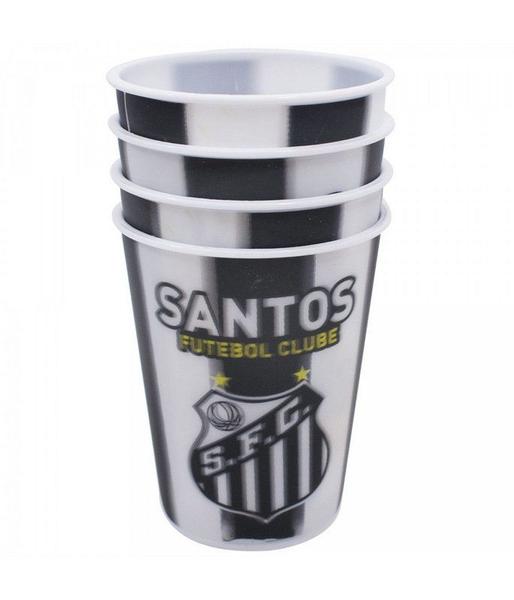 Imagem de Jg. Com 4 Copos 3D 400ml - Santos