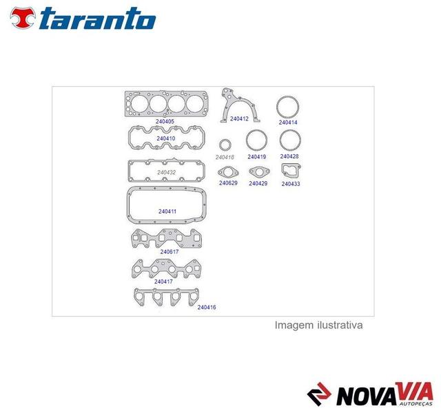 Imagem de Jg Junta Motor gm Corsa 1.4/1.6 8v 1995 Ate 2001 s/ Retentor