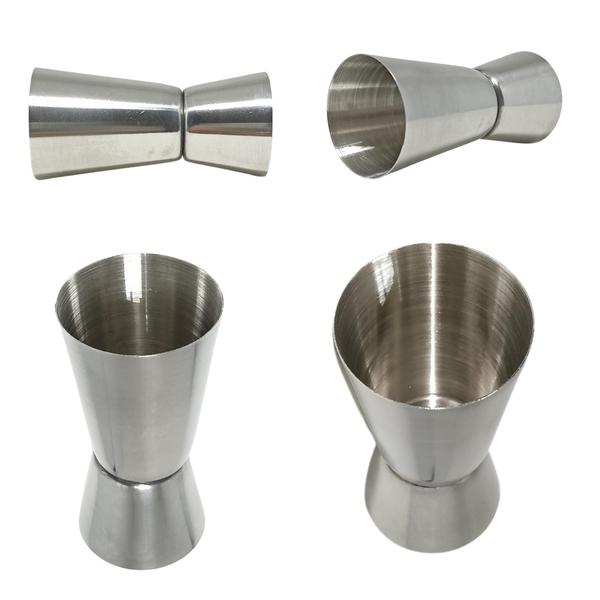 Imagem de Jigger Dosador Inox Bebidas Duplo 25ml 50ml Drink Bartender CLINK