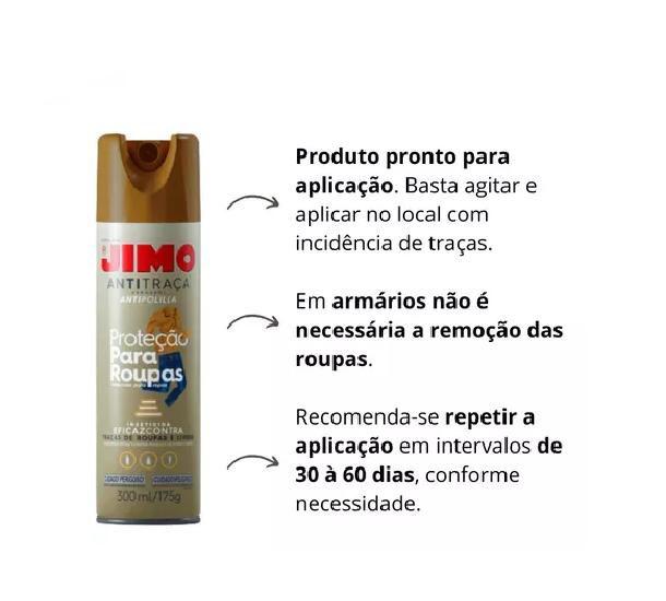 Imagem de Jimo Anti Traça Aerossol 300 ml