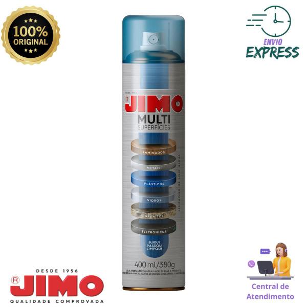 Imagem de Jimo Multisuperfícies Aero 400ml Limpeza Completa em um Só Produto!