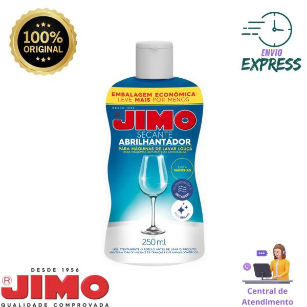 Imagem de Jimo Secante Abrilhantador 250ml Louças Impecáveis e sem Manchas!