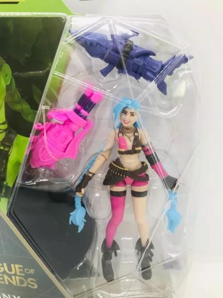 Imagem de Jinx League Of Legends Figure  Articulado - Spin Master