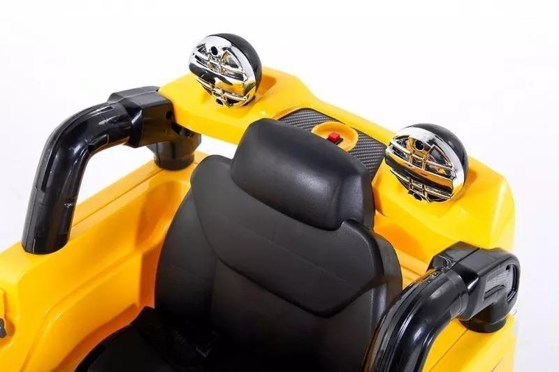 Imagem de Jipe Elétrico 12v Infantil Controle Remoto Amarelo Belfix